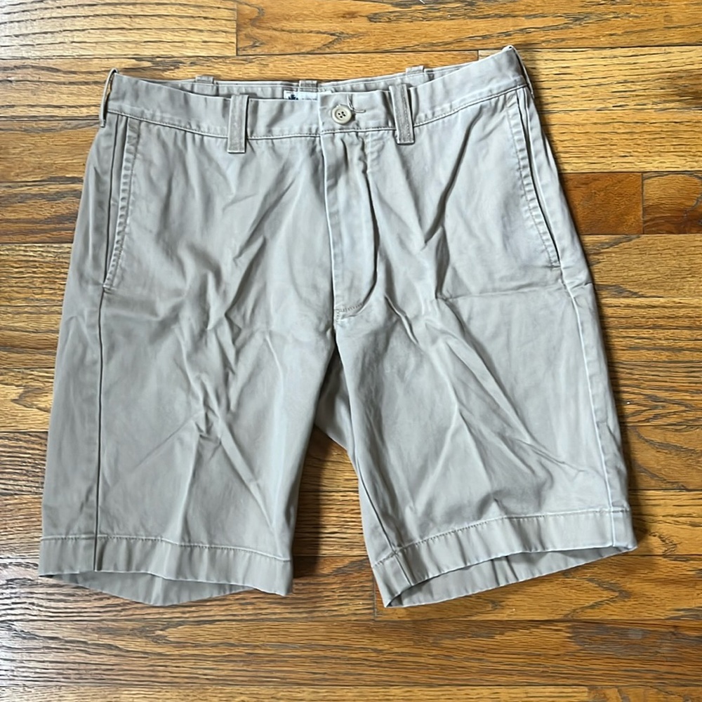 J Crew khaki shorts, size 30